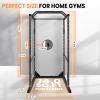 Power Cage, 1200 Pounds Power Rack With J Hook, Weight Cage With 14-Speed Adjustable, Power Racks For Home Gym (Black) view 2