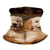 Golden Retriever Dogs Puppies Pets Neck Gaiter UPF 50+ Sun Protection Face Mask Elastic Balaclavas Bandana Cooling Face Cover Scarf Cycling Neck Warmer Breathable Headwear for Men Women view 3