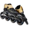 SLJJLHX Inline Speed Skates for Men Women,Professional Carbon Fibre Inline Skates Adult Male,High Performance Fitness Racing Skates,Unisex (Gold, US 7.5 / EU 40) view 2