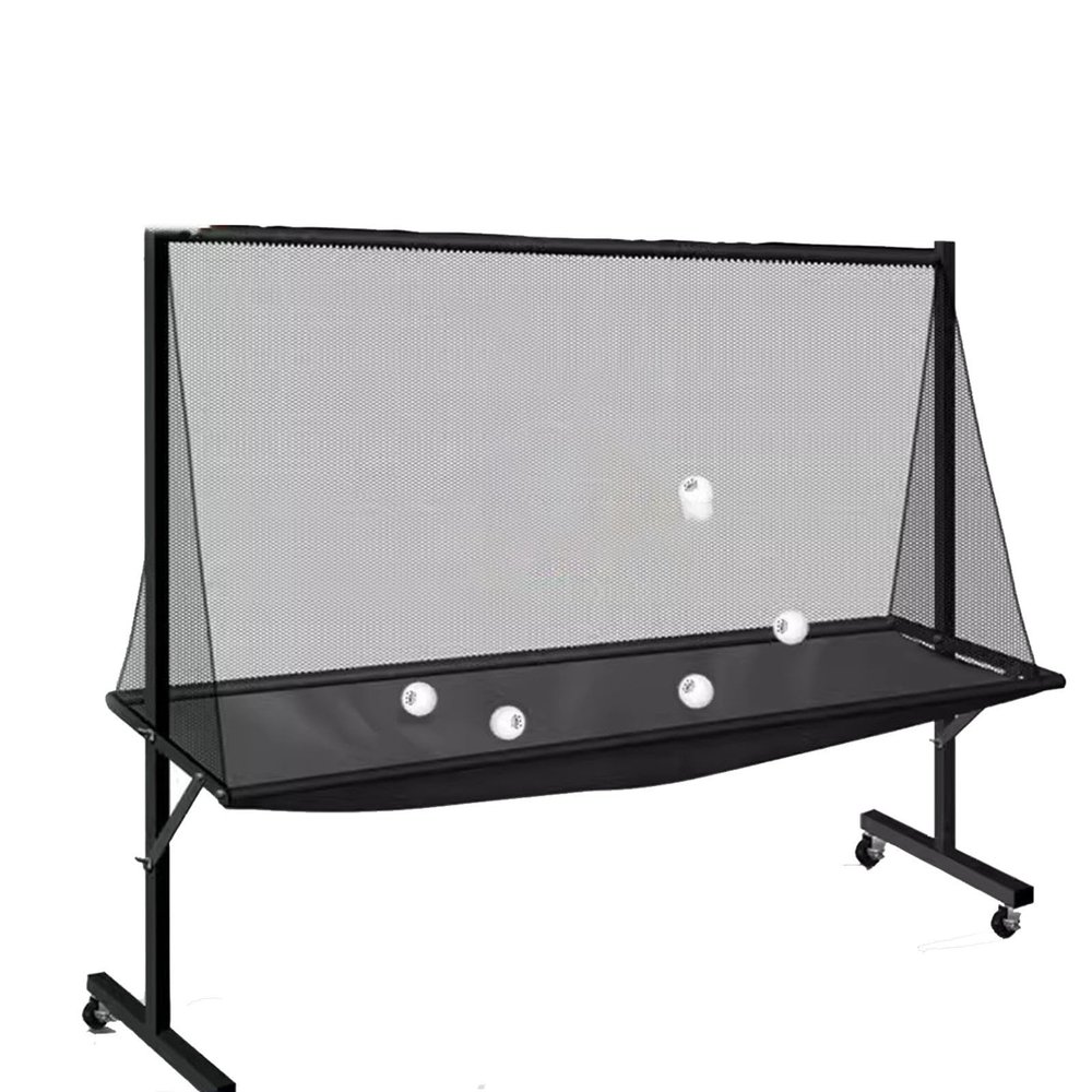 YXCUSAM Ping Pong Catching Net, Large Ping Pong Multi-Ball Practice Net Accessory, Suitable for Any Table