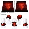 Red Flame Neck Gaiter UPF 50+ Sun Protection Face Mask Elastic Balaclavas Bandana Cooling Face Cover Scarf Cycling Neck Warmer Breathable Headwear for Men Women view 4