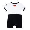 Cnins Unisex Baby Germany Football Outfits | German Soccer Romper for Infants | Soft Germany Baby Clothes (Ge-Rp,6-12M) view 2