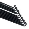 Freecycling 12 Pieces of 14G Stainless Steel Bicycle Spokes 260mm/10.2-inch Mountain/Road Bicycle Spokes with Spoke caps Suitable for Most Bicycles (260MM) view 1
