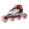 SLJJLHX Inline Speed Skates for Men Women,Professional Carbon Fibre Inline Skates Adult Male,High Performance Fitness Racing Skates,Unisex (RED, US 10.5 / EU 44) view 1