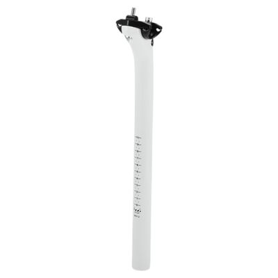 VekAuto 1 Pc Bike Seat Posts 27.2x350mm Bike Saddle Post Seat Tube Universal Lightweight Carbon Fiber White