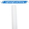 VekAuto 1 Pc Bike Seat Posts 27.2x350mm Bike Saddle Post Seat Tube Universal Lightweight Carbon Fiber White view 4