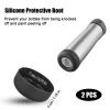 2pcs Silicone Water Bottle Boot for Contigo Ashland Chill 24oz, Protective Water Bottle Bottom Sleeve for Bottle Protection Accessories view 2