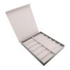 12 Slot Eyewear Case Sunglass Storage Case with Lid, PU Leather Glasses Collector Display Organizer for Jewellery Watches, Always Keep Your Eyewear Protected and Organized view 1