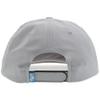 HOOEY Cheyenne Western Trucker Hat for Men  Adjustable Snapback Baseball Cap with Braided Rope - One-Size 1872 Western Bucking-Bronco Embroidered Patch Design - Grey view 2