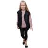 Toddler Girls Faux Fur Vest Coat Jacket Winter Coat Thick Warm Outwear Kids Sleeveless Waistcoat (Black, 2-3 Years) view 1