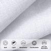 YuanLu Boys' Uniform White Dress Pants for Kids Tuxedo First Communion Pant for Wedding White Size 3 view 4