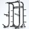 JZOPIDL X4 Power Rack - Heavy-Duty Steel Squat Cage with Adjustable Safety Bars and Chin-Up Bar for Home and Light Commercial Gym view 1