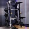 JZOPIDL X4 Power Rack - Heavy-Duty Steel Squat Cage with Adjustable Safety Bars and Chin-Up Bar for Home and Light Commercial Gym view 2