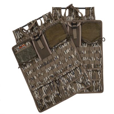 ALPS OutdoorZ Nomad Vehicle Organizer  Mossy Oak Bottomland Camo Seat Back Organizer with MOLLE Webbing, Multiple Storage Pockets & Adjustable Straps for Hunting, Overlanding & Truck Gear
