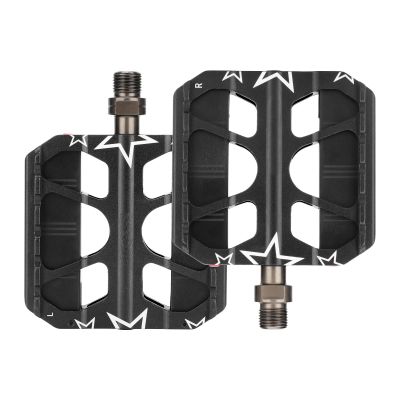 MOMOJIA LED Bicycles Pedal Aluminum Alloy Mountain Bikes Pedals 9/16Inch Bicycles Pedals Antislip Sealed Bearing for Bicycles