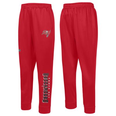 Outerstuff NFL Men's Side Line Elastic Tech Jogger, Tampa Bay Buccaneers, Size Small Team Color