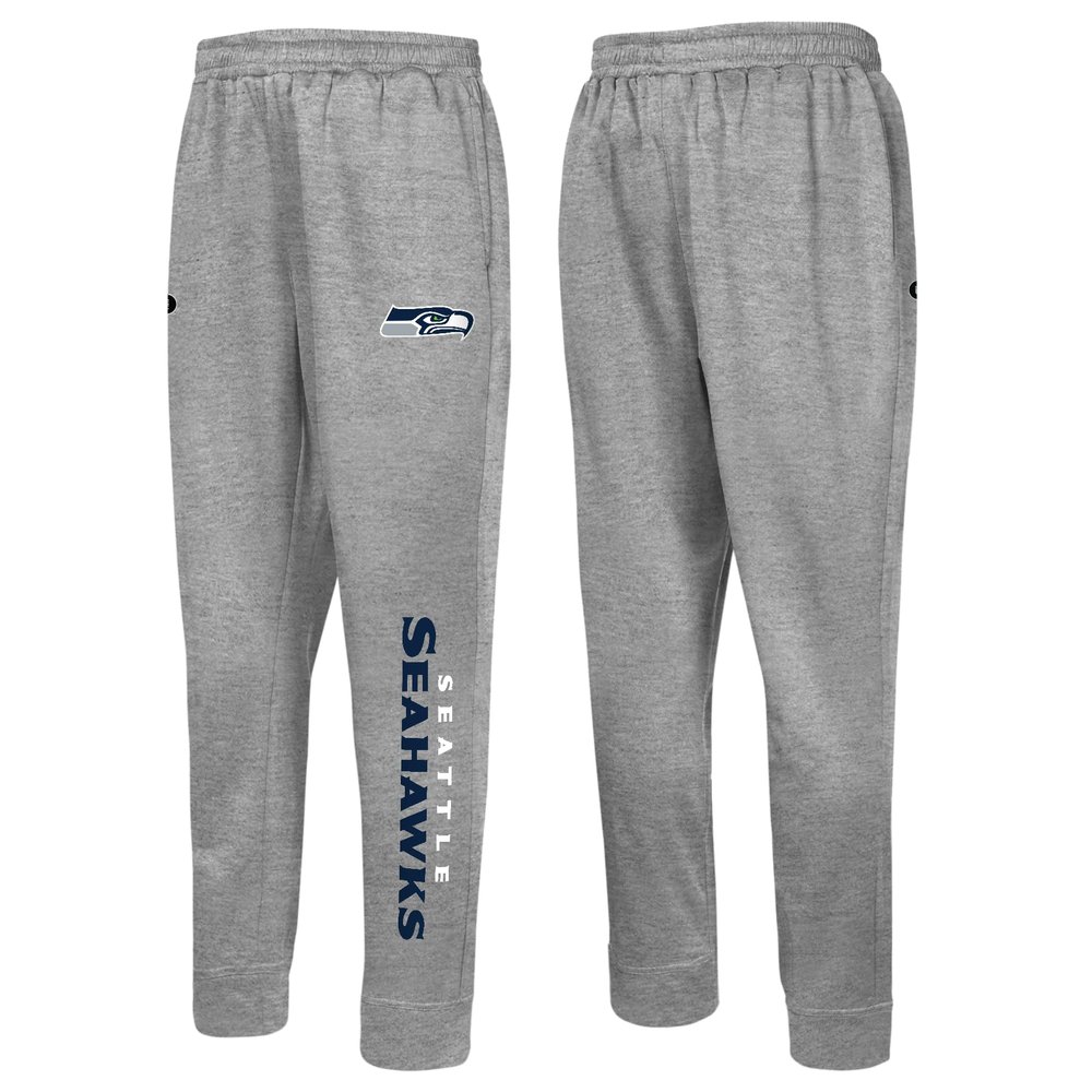 Outerstuff NFL Men's Side Line Elastic Tech Jogger, Seattle Seahawks, Size XX-Large