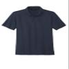 Mercer+Mettle Unisex Stretch Heavyweight Pique Polo | Short Sleeve Collared Shirt for Men & Women, Casual Work Top, Night Navy, Large view 1