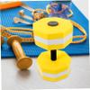 NULYLU Water Dumbbell for Pool Exercise Material for Water Aerobics Lightweight Floating Dumbbells for Yoga and Fitness Activities for Home Use view 4