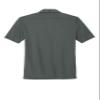 Mercer+Mettle Unisex Stretch Pique Full-Button Polo | Button Down Collared Shirt for Men & Women, Business Casual Shirt, Anchor Grey, Large view 2