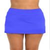 24th & Ocean Women's Swim Skort Swimsuit Bottom, Periwinkle//Solids, 10 view 1