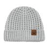 POMIJIAN Knitted Toddler Winter Hat Beanie for Baby Boy Girls Soft Cotton Cute Toddler Beanie Warm Infant Hats Outdoor (US, Age, 3 Years, 8 Years, Gray) view 1