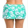 24th & Ocean Women's Swim Skort Swimsuit Bottom, Aquamarine//Marseille Floral, 14 view 2