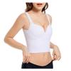 1/2/3 Pack Longline Bras for Women, High Elasticity U-Shaped Back Fixed Chest Pad Bra, Gather Widen Hem Everyday Underwear