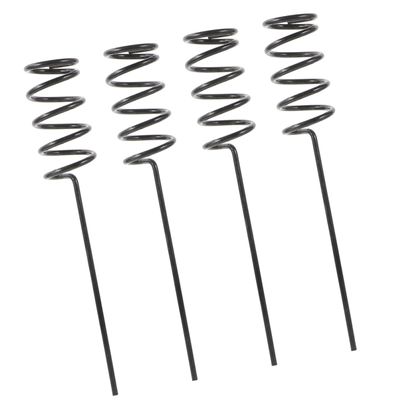 TOGEVAL 4pcs Fishing Pole Holders Durable Rod Stands for Bank Fishing Lightweight and Stable Design for Organizing