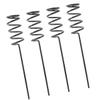 TOGEVAL 4pcs Fishing Pole Holders Durable Rod Stands for Bank Fishing Lightweight and Stable Design for Organizing view 1
