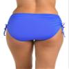 24th & Ocean Women's Mid Waist Side Tie Hipster Bottom, Periwinkle//Solids, 12 view 2