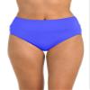 24th & Ocean Women's High Waist Hipster Bikini Swimsuit Bottom, Periwinkle//Solids, 12 view 1