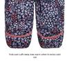 Carter's Infant Unisex Baby Puffer Pram Suit  Faux Fur Trim Hooded One-Piece with Cozy Insulation, Navy Ditsy Floral, 6-9 Months view 4