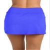 24th & Ocean Women's Swim Skort Swimsuit Bottom, Periwinkle//Solids, 16 view 2