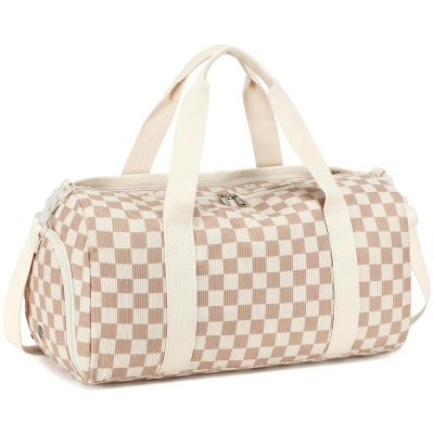 BLUBOON Duffle Bag Girls Kids Cute Gym Bag with Shoes Compartment & Wet Separation Waterproof Sports Overnight Travel Bag