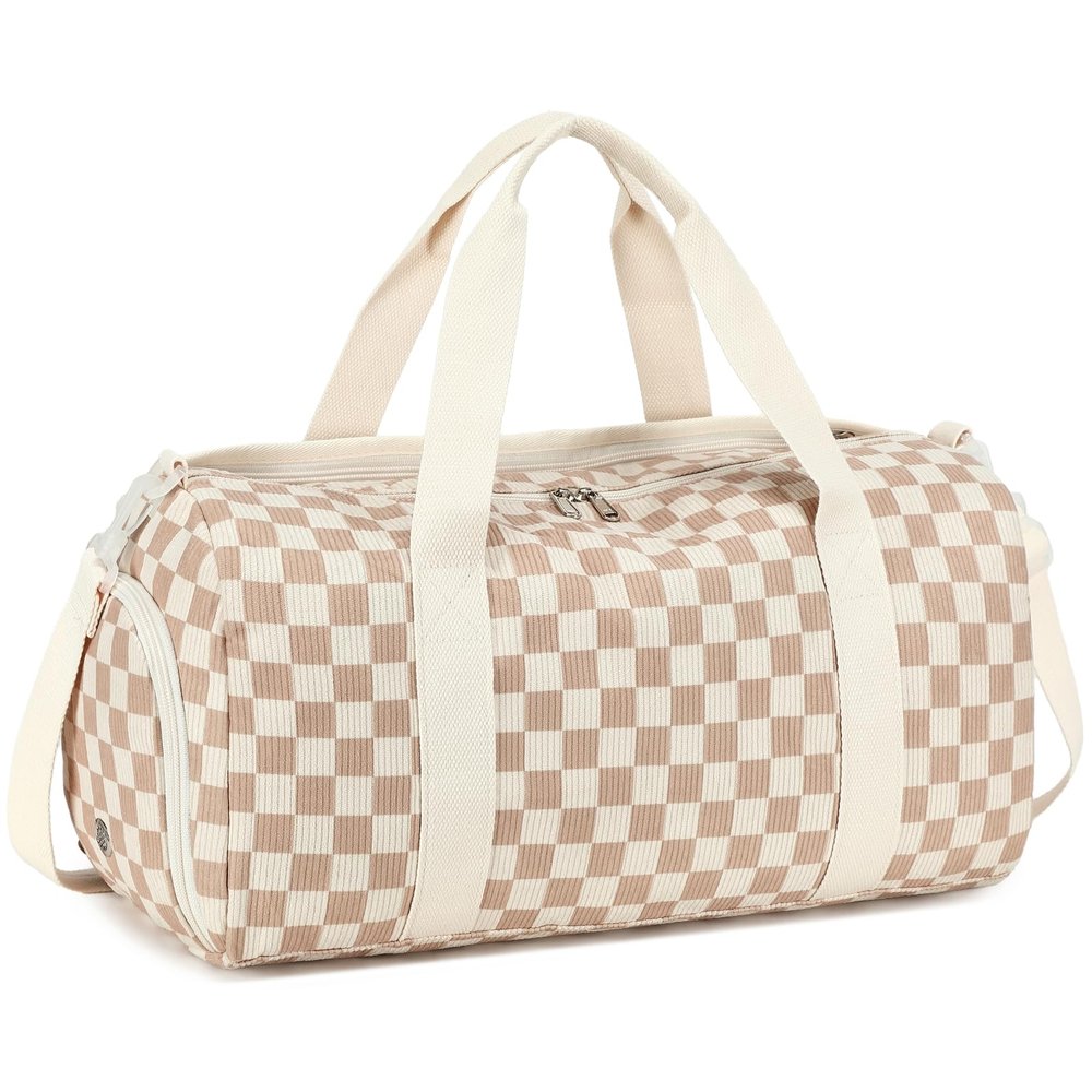 BLUBOON Duffle Bag Girls Kids Cute Gym Bag with Shoes Compartment & Wet Separation Waterproof Sports Overnight Travel Bag