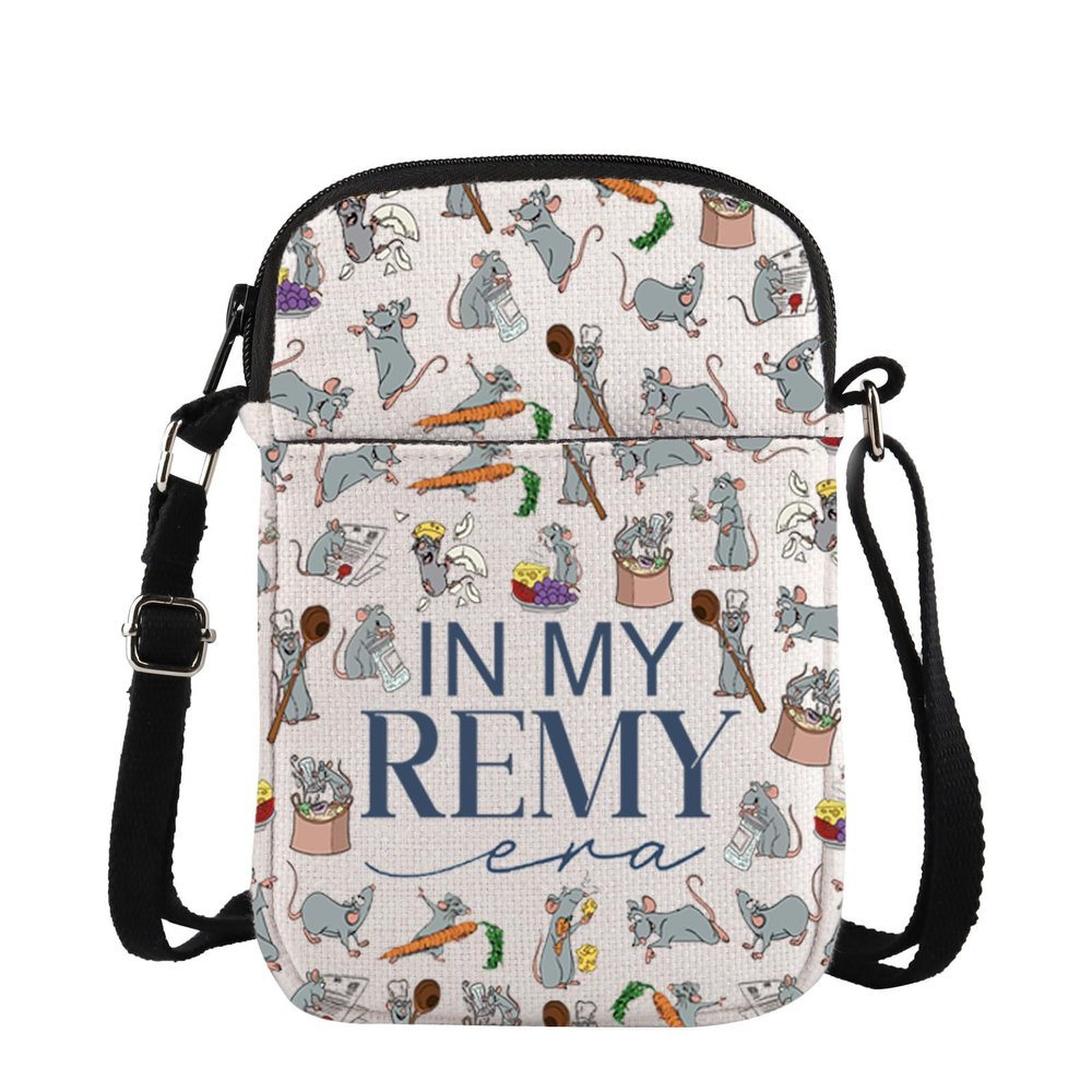 TSOTMO Chef Merch Crossbody Bag Cartoon Movie Gift for Mouse Fans WDW Trip Messenger Bag