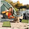 WOONEKY 1pc Oxford Cloth Mat for Camping Hiking Beach Outdoor Events Portable Ground Mat Army Green Multi-Functional and view 2