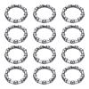 uxcell Bicycle Crank Ball Bearing 2/7Inch (8mm) x 9 Balls, 2pcs Replacement Ball Bearings for Mountain Bottom Bracket Bearings Bike Wheel Frame Bearing Repair view 1
