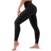 YUDSUD High Waisted Leggings for Women - Tummy Control Yoga Pants for Workout Running Athletic Women's Leggings Plus Size Black view 1