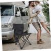 BRIGHTFUFU Folding Chair for Outdoor Use Portable Multi-Functional Fishing and Camping Chair Lightweight Compact Design for Lawn Beach and BBQ Events Ergonomically Designed for Comfort view 2