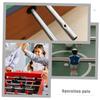 Alasum 2pcs Table Soccer Rods Replacement Poles for Foosball Machines Ergonomic Grip Easy to Install Compatible with Tables Diameter view 3