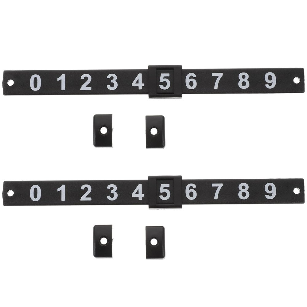 Alasum 2pcs Foosball Accessory Score Keeper Bars Compact Design for Easy Storage