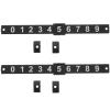 Alasum 2pcs Foosball Accessory Score Keeper Bars Compact Design for Easy Storage view 1