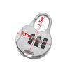 3 Dial Digit Mini Combination Code Lock Zinc Alloy Diary Protector Travel Luggage Suitcase Password Padlock Locker Case Lock 1Pcs(Pink) view 2