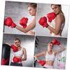 WHAMVOX Comfortable Boxing Gloves for Sparring and Kickboxing Training Ergonomic Design with Ventilated Palm Adult Stylish Pu Material Wrist Support for Enhanced Protection view 3
