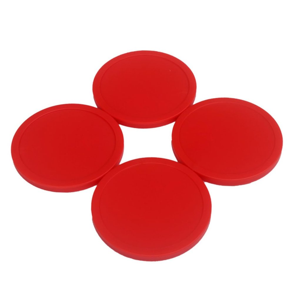 Anneome 4pcs Ergonomic Air Hockey Paddles Mini Hockey Pucks Replacement for Boy Girl Tabletop Enhance Your Game