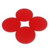 Anneome 4pcs Ergonomic Air Hockey Paddles Mini Hockey Pucks Replacement for Boy Girl Tabletop Enhance Your Game view 1