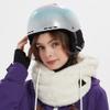 Parent-Child Outdoor Skihelmet Covers, Snow Warm Skateboard Sports Face Cover, Winter Plush Windproof Scarf Hat, Fun Rides Gifts (Helmet Not Included)-I view 3