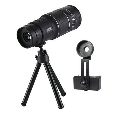 MERRYHAPY 16x52 Telescope for Adults Sturdy Plastic Compact for Travel Hiking Bird Watching Hunting Camping Concerts Portable Scope 66m/8000m View